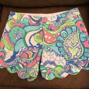 Lilly Pulitzer Size 00 Shorts